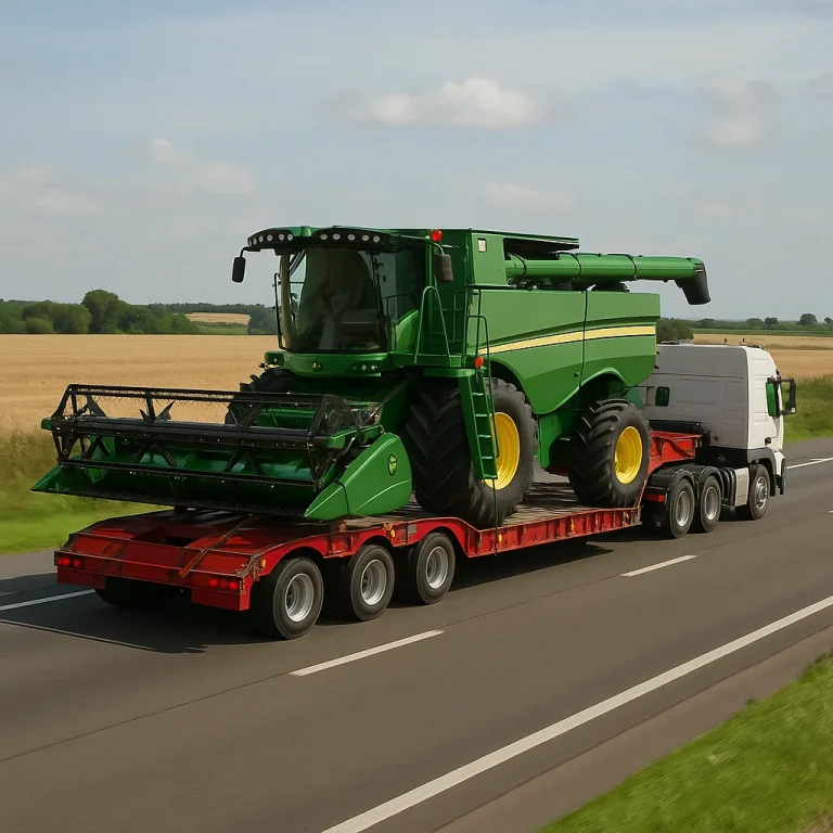 Combine Harvester Transport
