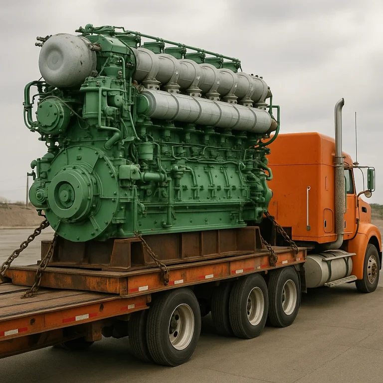 Marine Engine Transport