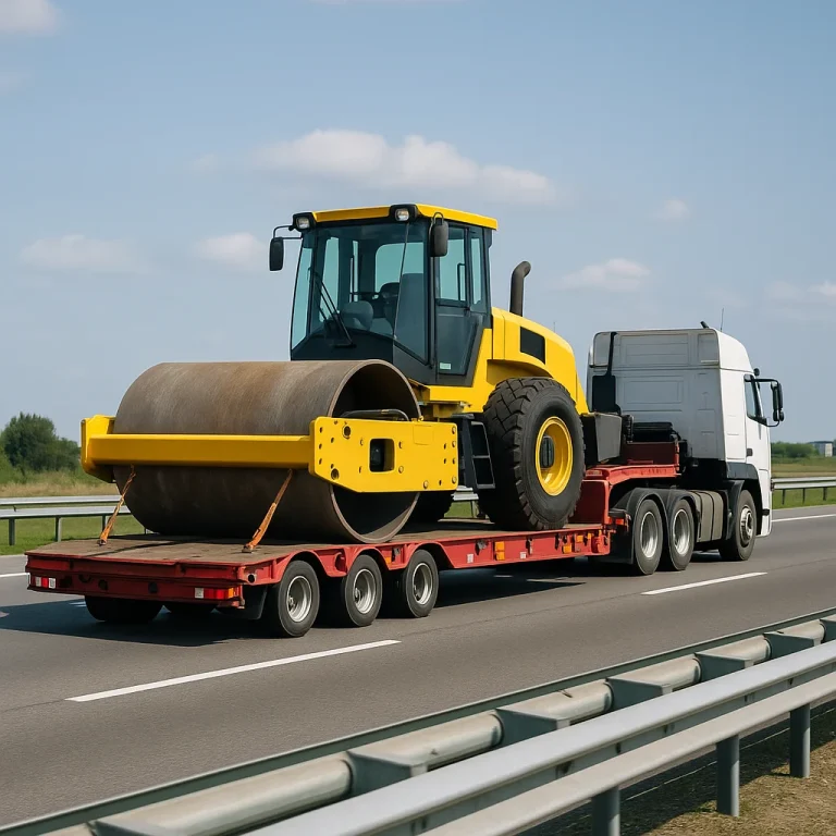 Road Roller Transport